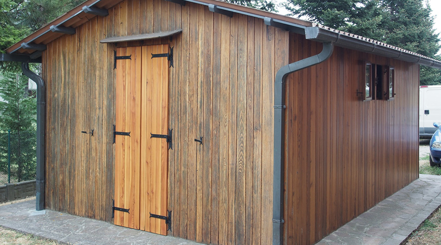 casina in legno